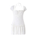 Chic Ruffled Mini Dress for Women