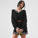 Textured Cotton Women's Hooded Dress