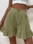 Chic Ruffled Women's Shorts for All Occasions