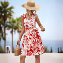 Floral Swing Dress for Women