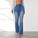 High Waist Bootcut Jeans for Women