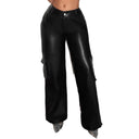 Chic Wide Leg Cargo Pants for Women
