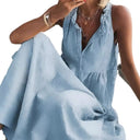 Romantic Ruffle Maxi Dress for Women