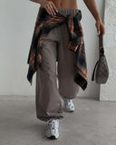 Chic High-Waist Leisure Pants for Women