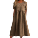 Chic Women's Maxi Dress with Pockets