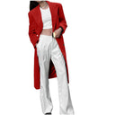 Chic Women's Long Blazer with Sophisticated Design