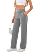 Women's Relaxed Fit Leisure Pants with Side Pockets