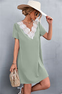 Chic Lace Women's Dress with Casual Design