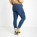 Stylish Women's Cargo Jeans with Ample Pockets