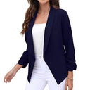 Chic Asymmetric Blazer for Women