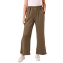 Chic Women's Side Button Leisure Pants