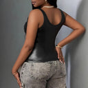 Shiny Women's Bodysuit with Flattering Fit