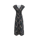 Floral Paisley Women's Maxi Dress - Flattering Design