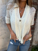 Stylish Women's Knit Blouse for Everyday Wear