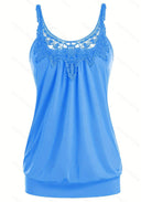 Ladies Lace Top with Chic Straps
