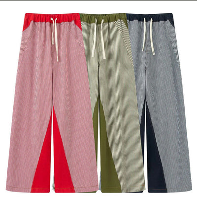 Chic Striped Palazzo Pants for Women
