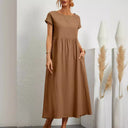 Elegant Women's Maxi Dress in Soft Fabrics