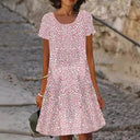 Trendy Women's Summer Dress with Chic Patterns