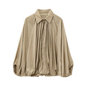 Sophisticated Pleated Blouse for Women