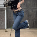 Retro Flared Jeans for Women