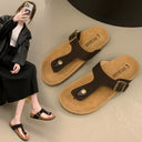 Women’s Comfortable Thong Sandals with Adjustable Strap and Ergonomic Sole by Heidi-Mode