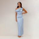Chic Asymmetrical Maxi Dress for Women