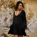 Chic Women's Sleeveless V-Neck Wrap Dress