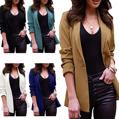 Chic Women's Blazer Jacket in Quality Fabric
