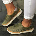 Chic Women's Slip-On Sneakers with Fringed Detailing