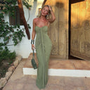 Chic Evening Dress with Elegant Draping Design