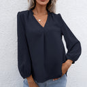 Chic Women's Blouse with Unique Sleeve Design