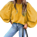 Chic Puff Sleeve Blouse for Women
