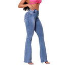 High-Waisted Bootcut Jeans for Women