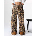 Leopard Print Women's Stylish Pants