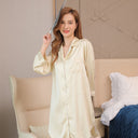 Classic Button-Down Nightgown for Women