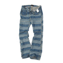 Chic Women's Jeans with Stylish Stripe Design