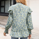 Chic Ruffle Collar Blouse for Women