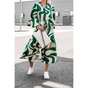 Chic Long Sleeve Shirt Dress for Women
