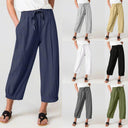 Chic Palazzo Pants with Elastic Waistband for Women