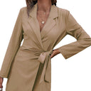 Chic Women's Wrap Dress in Stylish Design