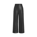 Chic Faux Leather Culotte for Women
