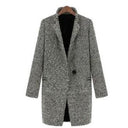 Classic Houndstooth Double-Breasted Blazer for Women