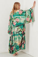 Floral Print Kimono for Women in Relaxed Style