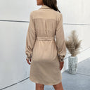 Women's Velour Dress for Chic Style