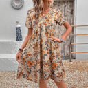 Floral Print Women's Dress for Everyday Wear