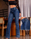 High-Waisted Wide Leg Jeans for Women