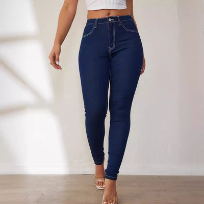Stylish High-Waisted Skinny Jeans for Women