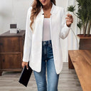 Minimalist Women's Structured Blazer Jacket