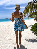 Floral-Print Breezy Beach Dress for Women