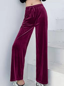 Chic Women's Pants with Elastic Waistband